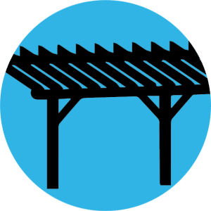 Inex amenagement pictogramme Pergola Exterieur